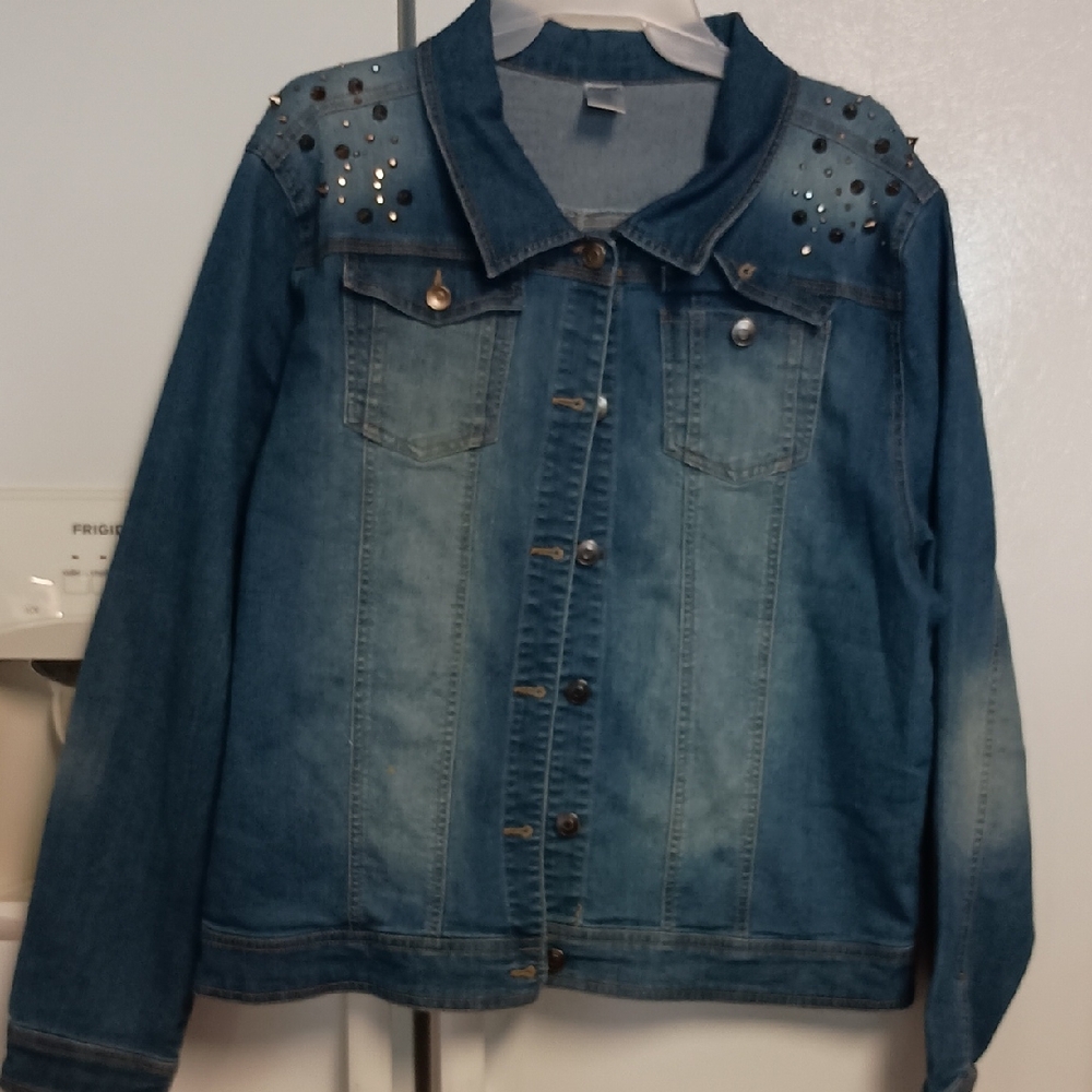 Studded Denim Jacket
